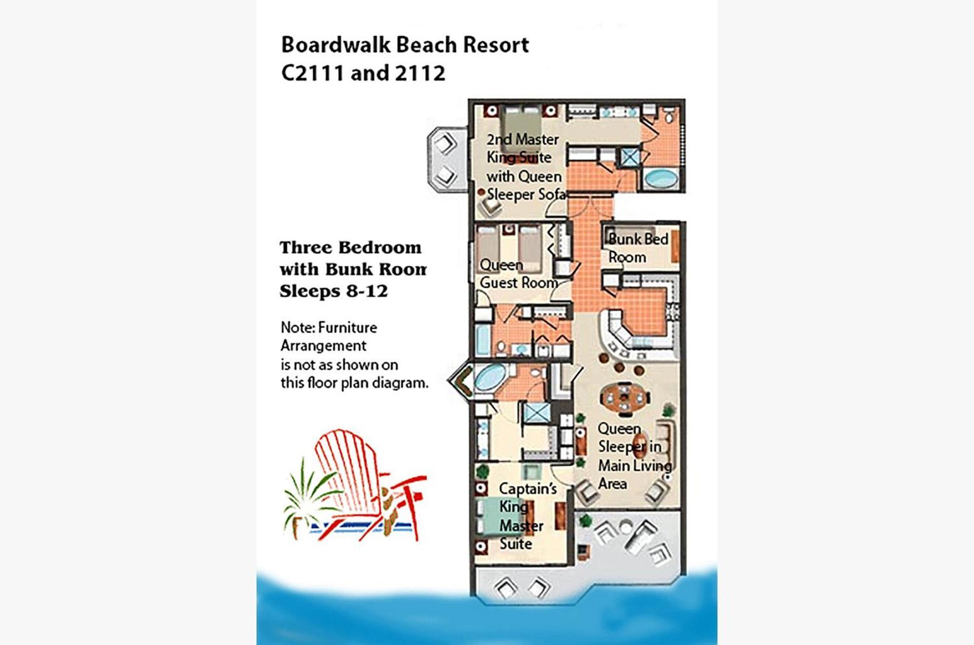 Holiday home Boardwalk 2111 'seaside Memories'